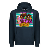 Navy nail boss tumbler Premium Hoodie - BarkalooDesign
