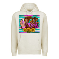 Oatmeal Heather nail boss tumbler Premium Hoodie - BarkalooDesign