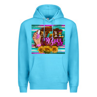 Ocean Blue nail boss tumbler Premium Hoodie - BarkalooDesign