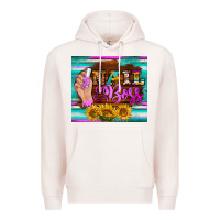 Pale Pink nail boss tumbler Premium Hoodie - BarkalooDesign