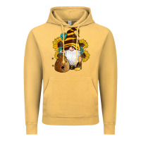 Vintage Mustard western bee gnomes beehive honey sunflowers gemstone Vintage Hoodie - Artiststas
