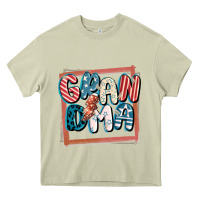Mossy 4th of July grandma with lightning bolt Heavy Core Tee - FaDigitalArtStudio