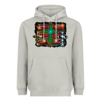 Moon Dust cross leopard cowhide glitter serape Heavyweight Hoodie - RanaPortraitStore