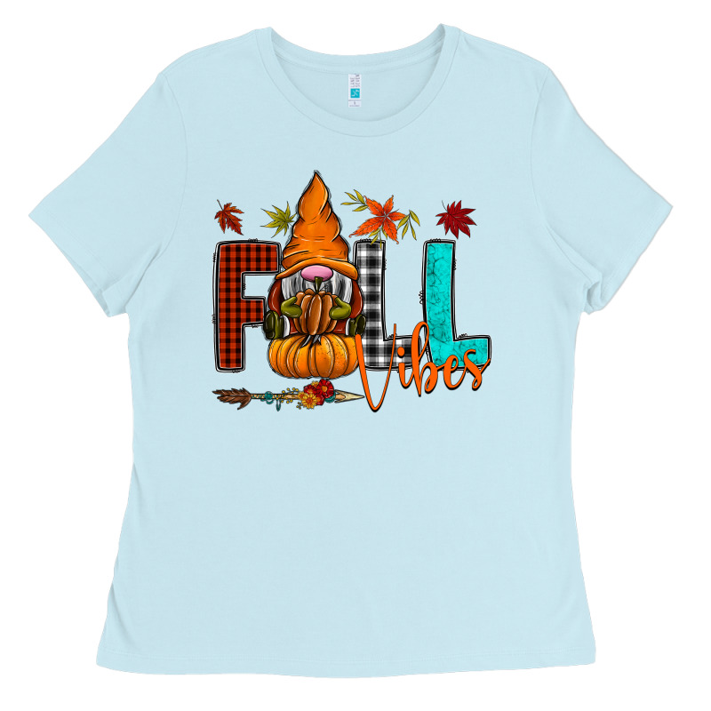 Fall Vibes Ladies Tee by CowhideDigitalArt | Teevron