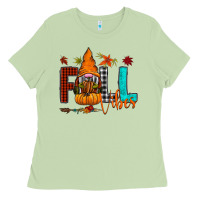 Matcha Fall Vibes Ladies Tee - CowhideDigitalArt