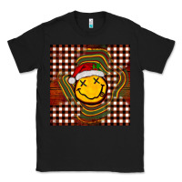 Black Christmas smiley face Classic Tee - BarkalooDesign