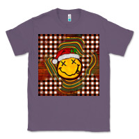 Lavender Christmas smiley face Classic Tee - BarkalooDesign