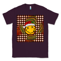 Plum Christmas smiley face Classic Tee - BarkalooDesign