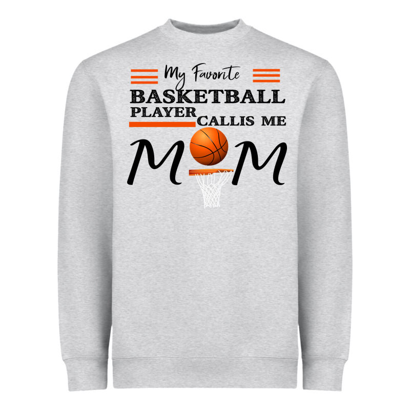 My Favorite Basketball Player Calls Me Mom Heavyweight Sweatshirt by Bettercallsaul | Teevron