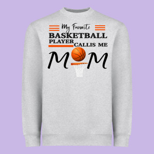 My Favorite Basketball Player Calls Me Mom Heavyweight Sweatshirt Designed By Bettercallsaul