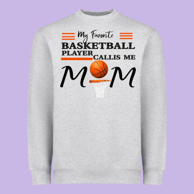 My Favorite Basketball Player Calls Me Mom Heavyweight Sweatshirt Designed By Bettercallsaul