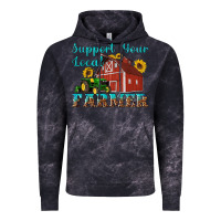 Cloud Black western support your local farmer Vintage Hoodie - Artiststas