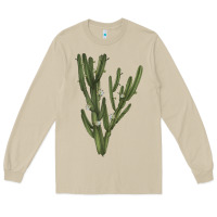 Mushroom cereus jamacaru Long Sleeve Tee - LillyAllenDesigns