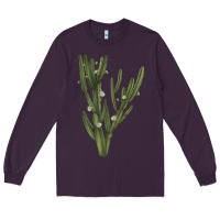Plum cereus jamacaru Long Sleeve Tee - LillyAllenDesigns