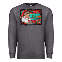 Charcoal Heather ho ho howdy with santa Premium Sweatshirt - RanaPortraitStore