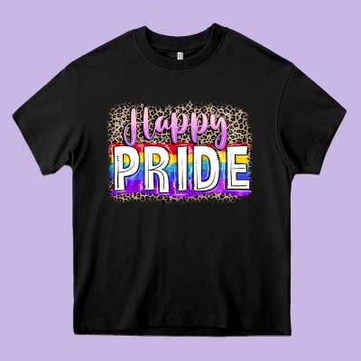 Happy Pride Heavy Core Tee Designed By Fadigitalartstudio