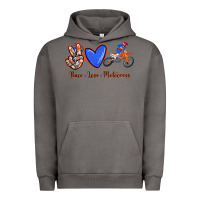 Pigment Tornado Peace Love Motocross Urban Hoodie - RanaPortraitStore