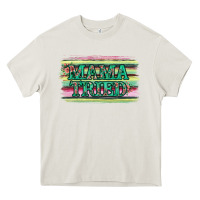 Cream Floral Mama Tried Heavy Core Tee - Jasminsmagicworld