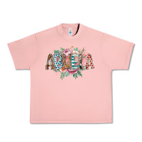 Salmon abuela flowers Urban Heavy Tee - RacoonDesign