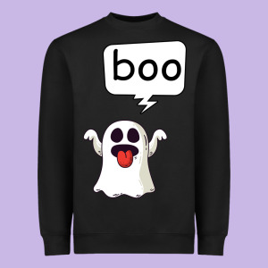 Boo Heavyweight Sweatshirt Designed By Bettercallsaul
