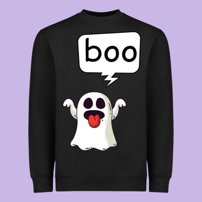 Boo Heavyweight Sweatshirt Designed By Bettercallsaul
