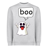 Heather Grey Boo Heavyweight Sweatshirt - Bettercallsaul