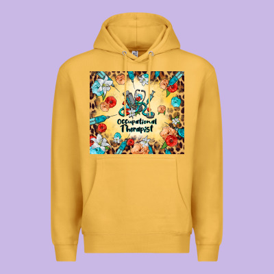 Occupational Therapist Premium Hoodie Designed By Barkaloodesign