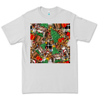 Dove Grey christmas donkey Premium Tee - FaDigitalArtStudio
