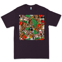 Plum christmas donkey Premium Tee - FaDigitalArtStudio