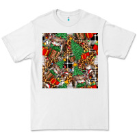White christmas donkey Premium Tee - FaDigitalArtStudio