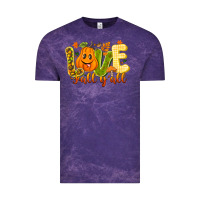 Cloud Purple Love Fall Y'all Vintage Tee - CowhideDigitalArt