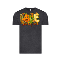 Vintage Black Love Fall Y'all Vintage Tee - CowhideDigitalArt