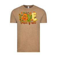 Vintage Coffee Love Fall Y'all Vintage Tee - CowhideDigitalArt