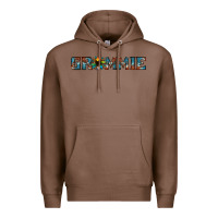 Chestnut grammie cowhide sunflower 1 Premium Hoodie - Jasminsmagicworld