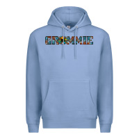 Colony Blue grammie cowhide sunflower 1 Premium Hoodie - Jasminsmagicworld
