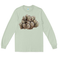 Matcha brown flowered cactus Long Sleeve Tee - LillyAllenDesigns