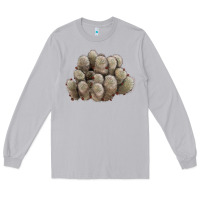 Moon Dust brown flowered cactus Long Sleeve Tee - LillyAllenDesigns