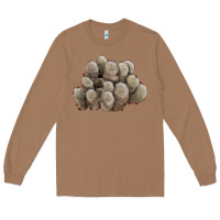 Toasted Coconut brown flowered cactus Long Sleeve Tee - LillyAllenDesigns