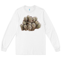 White brown flowered cactus Long Sleeve Tee - LillyAllenDesigns