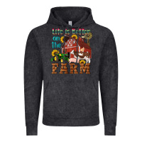 Vintage Black western life is better on the farm Vintage Hoodie - Artiststas