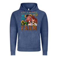 Vintage Denim western life is better on the farm Vintage Hoodie - Artiststas