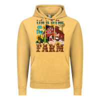 Vintage Mustard western life is better on the farm Vintage Hoodie - Artiststas