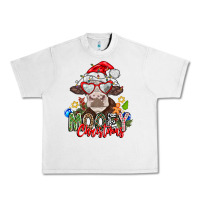 Lunar Rock Mooey Christmas Urban Heavy Tee - CowhideDigitalArt