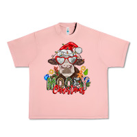 Salmon Mooey Christmas Urban Heavy Tee - CowhideDigitalArt