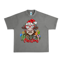 Tornado Mooey Christmas Urban Heavy Tee - CowhideDigitalArt