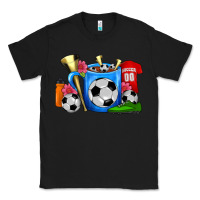Black Soccer Coffee Mug Classic Tee - FaDigitalArtStudio