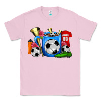 Bubblegum Pink Soccer Coffee Mug Classic Tee - FaDigitalArtStudio
