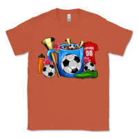 Copper Soccer Coffee Mug Classic Tee - FaDigitalArtStudio