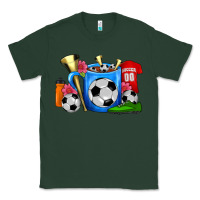 Sports Green Soccer Coffee Mug Classic Tee - FaDigitalArtStudio