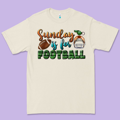 Sunday Is For Football Premium Tee Designed By Bundleandbundleshop